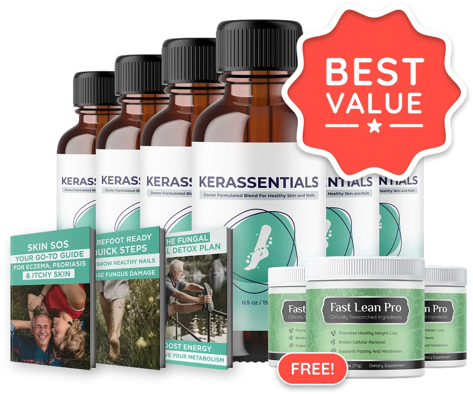 Kerassentials six bottle package best value