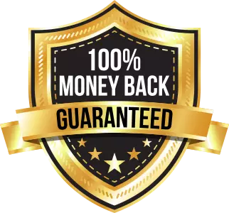 Kerassentials 60-day money-back guarantee badge